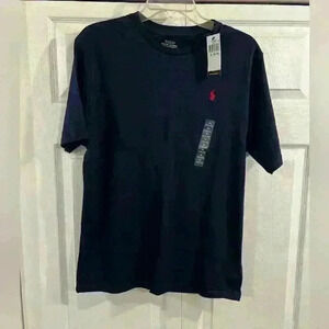 Big Boys Navy Blue Cotton crew neck T-Shirt size
XL(18-20)